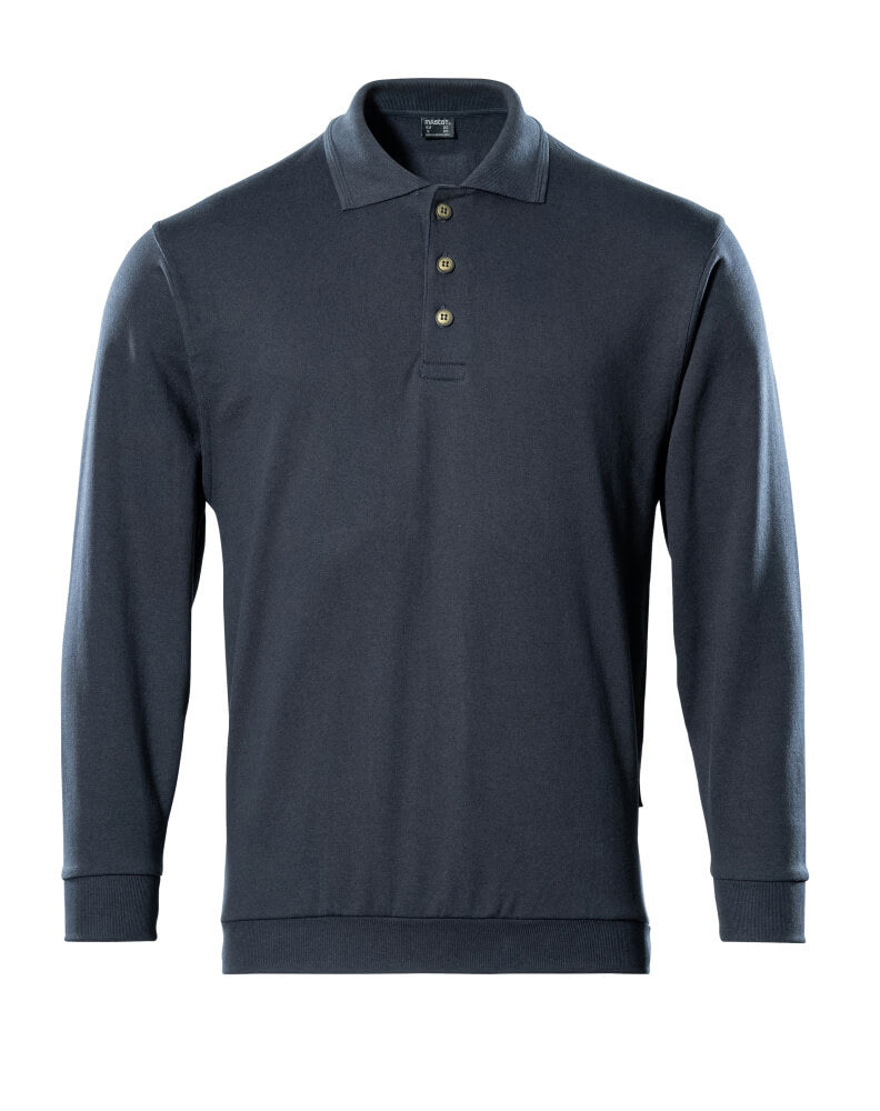 Mascot Polo-Sweatshirt Crossover Trinidad Schwarzblau