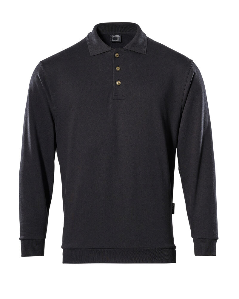 Mascot Polo-Sweatshirt Crossover Trinidad Schwarz