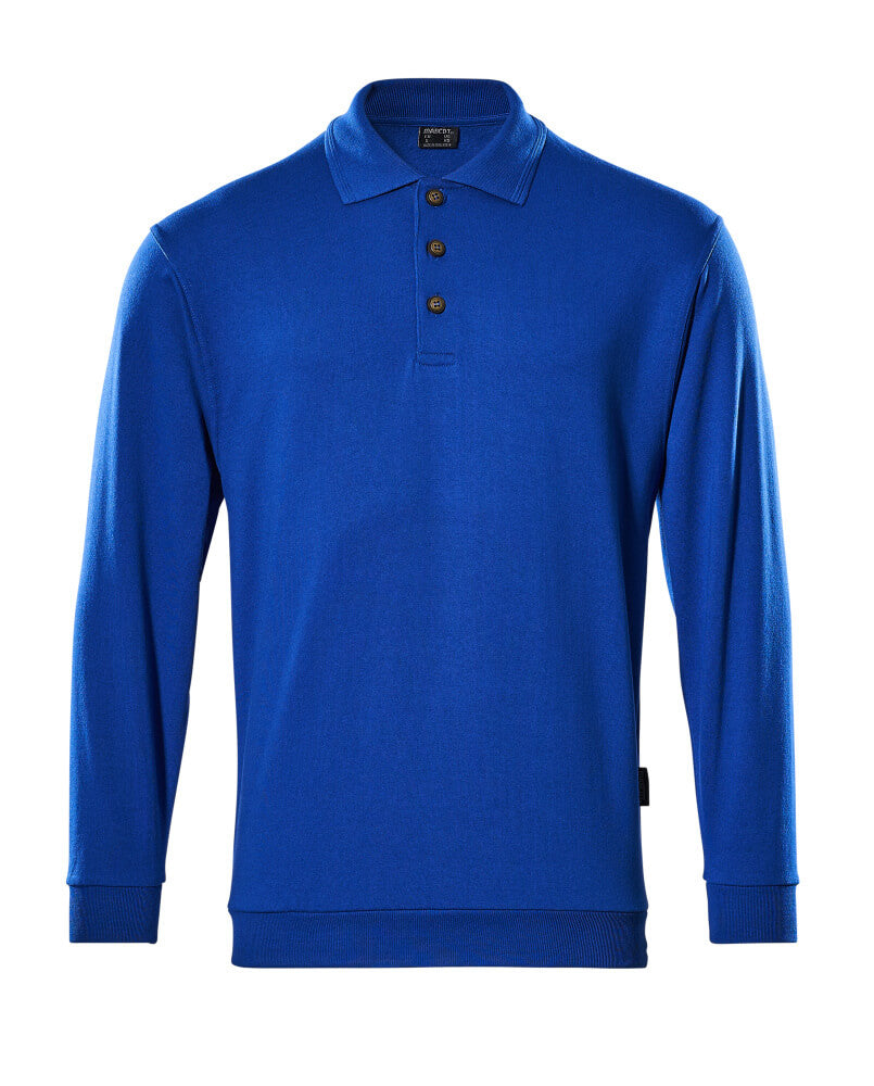 Mascot Polo-Sweatshirt Crossover Trinidad Kornblau