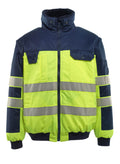 Mascot Pilotjacke Safe image Livigno Hi-vis Gelb/Marine