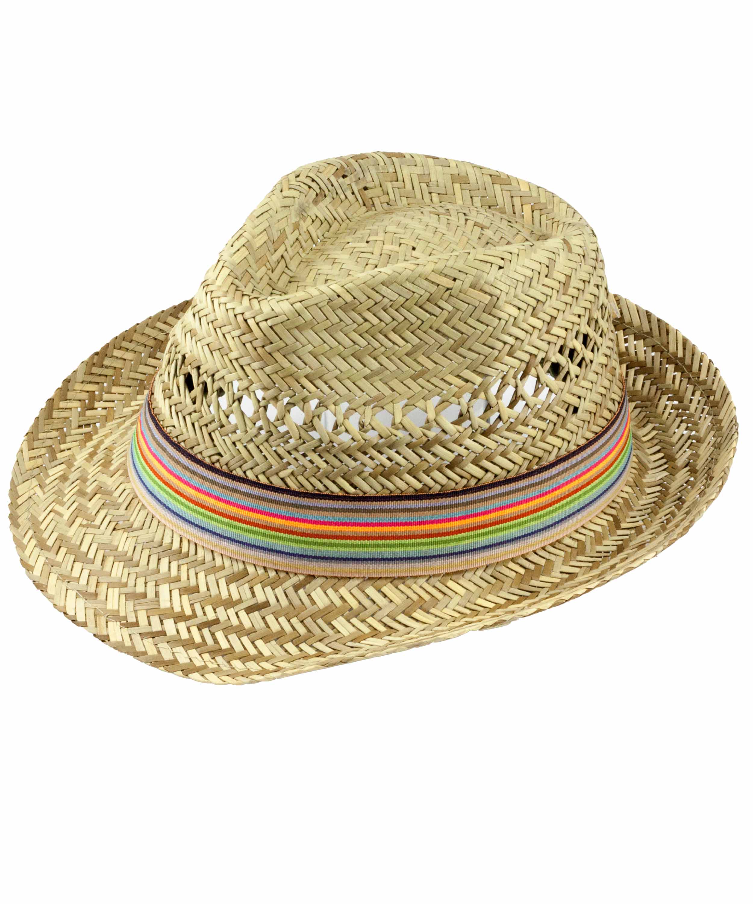 Kinderstrohhut Basti beige