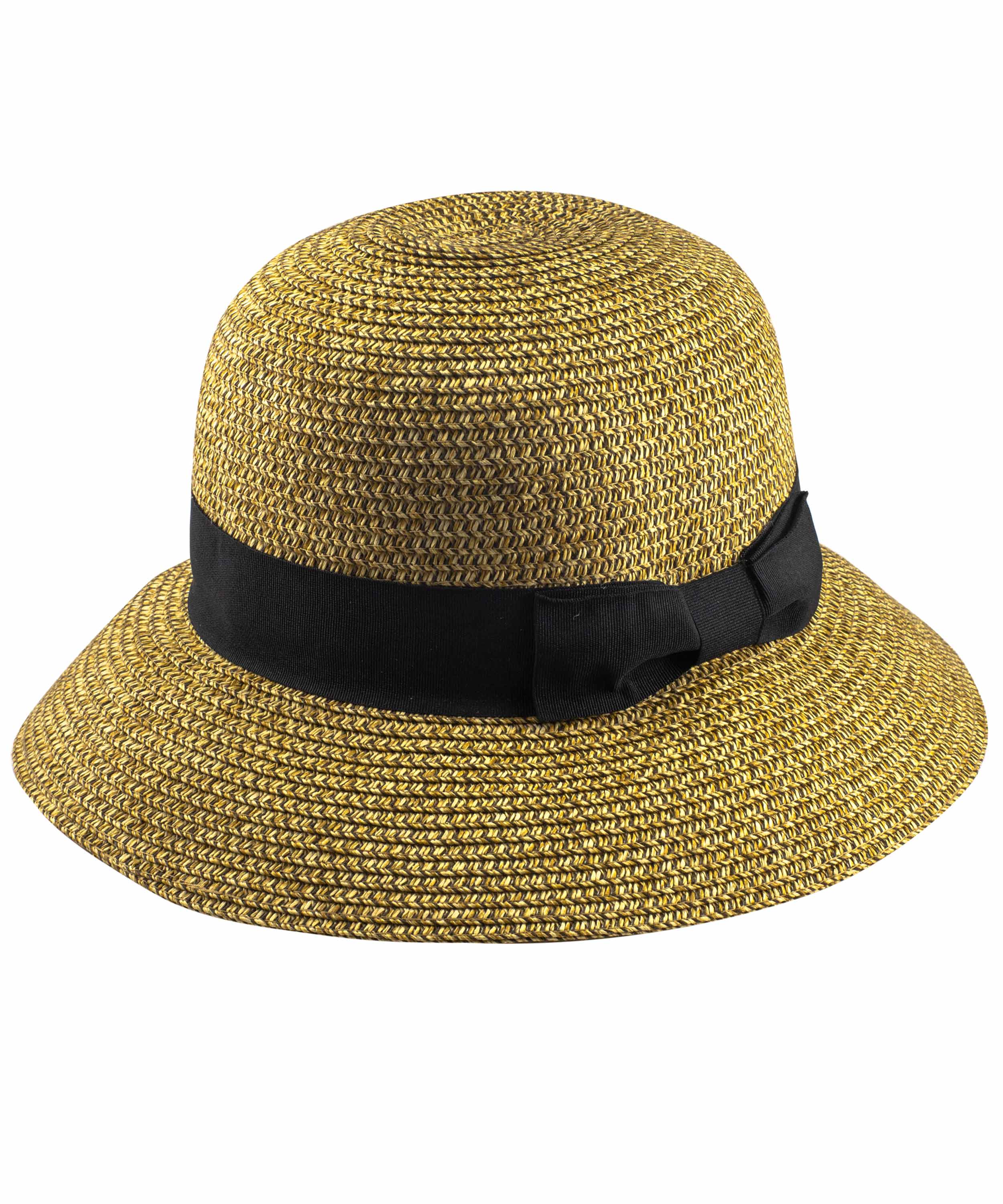 Damen Sommerhut Anna schwarz/beige