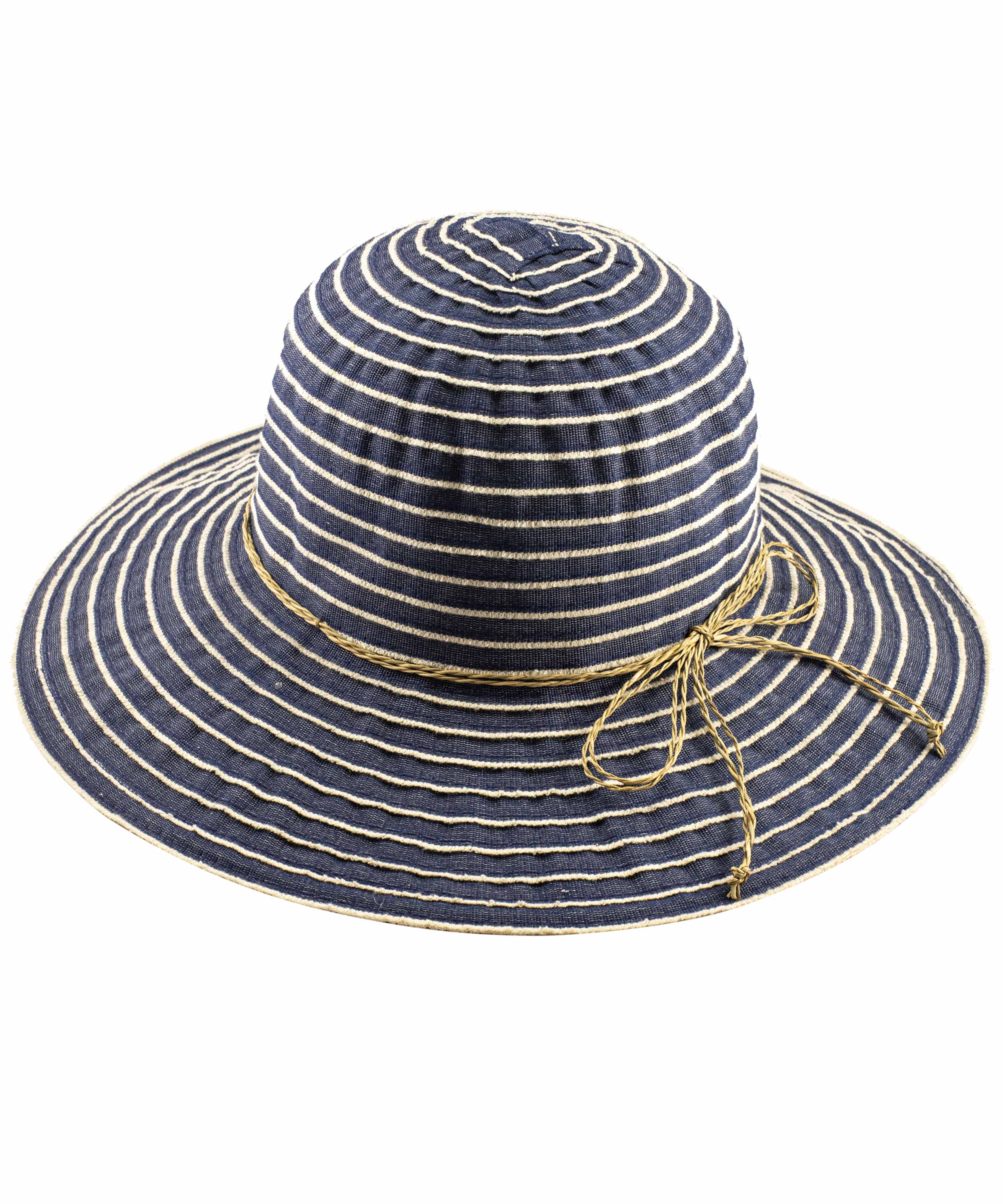 Damen Sommerhut Maria blau