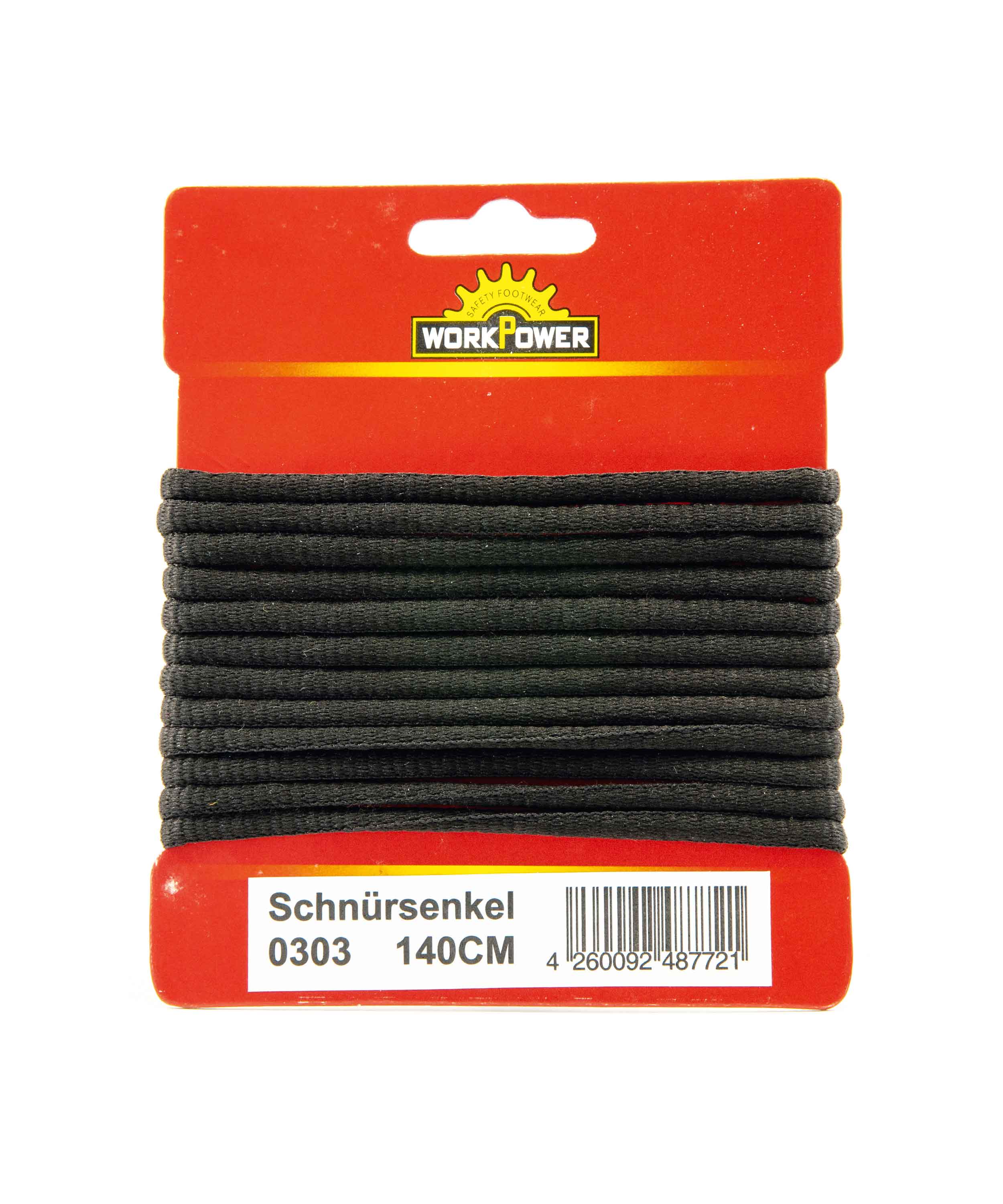 Schnürsenkel 140 cm schwarz