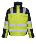 Mascot Winterjacke Safe image Genova Hi-vis Gelb/Marine