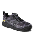Sicherheitshalbschuh S1P Ares schwarz/grau