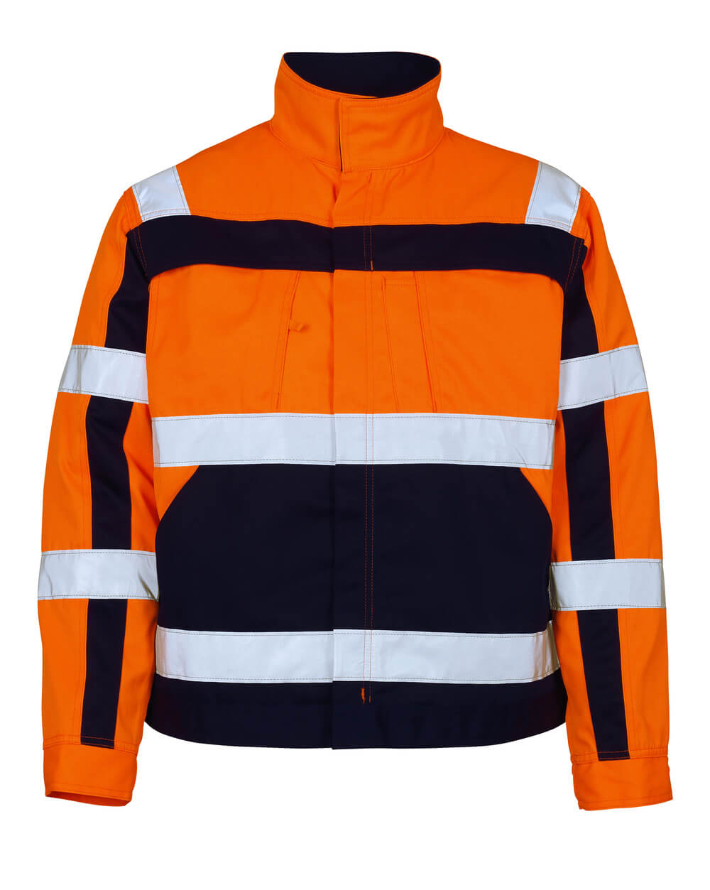 Mascot Jacke Safe compete Cameta Hi-vis Orange/Marine