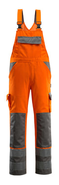 Mascot Latzhose mit Knietaschen Safe compete Barras Hi-vis Orange/Anthrazit