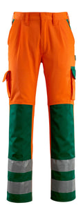 Mascot Hose mit Knietaschen Safe compete Olinda Hi-vis Orange/Grün