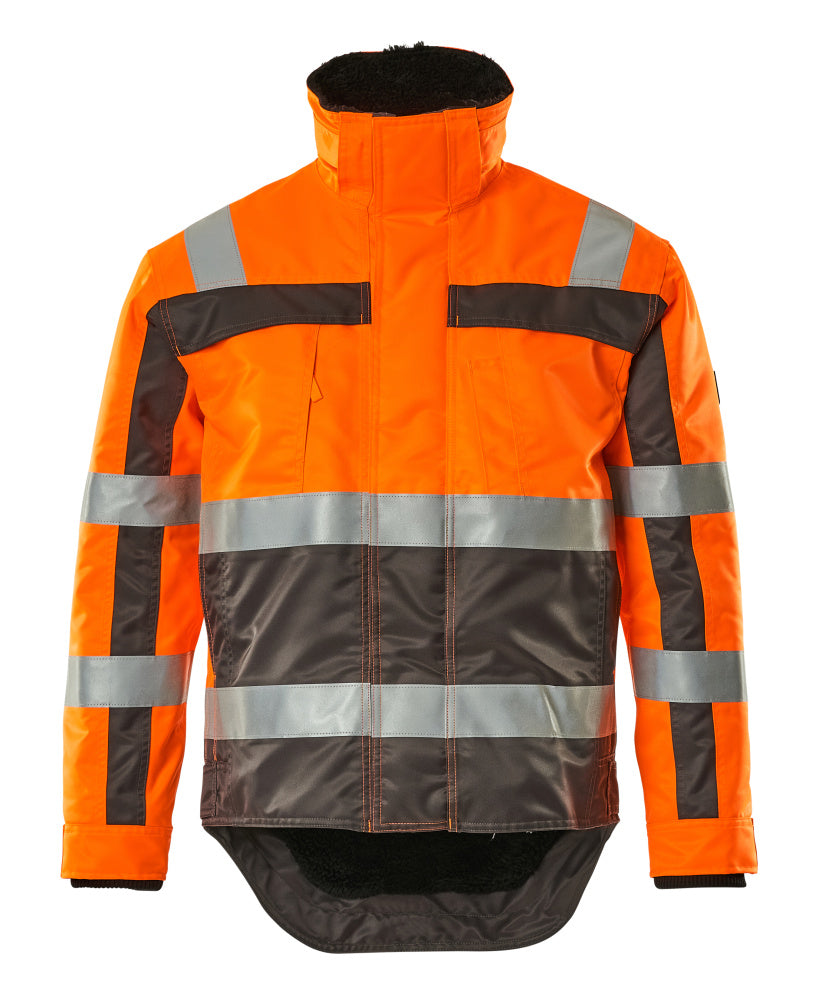 Mascot Winterjacke Safe compete Teresina Hi-vis Orange/Anthrazit