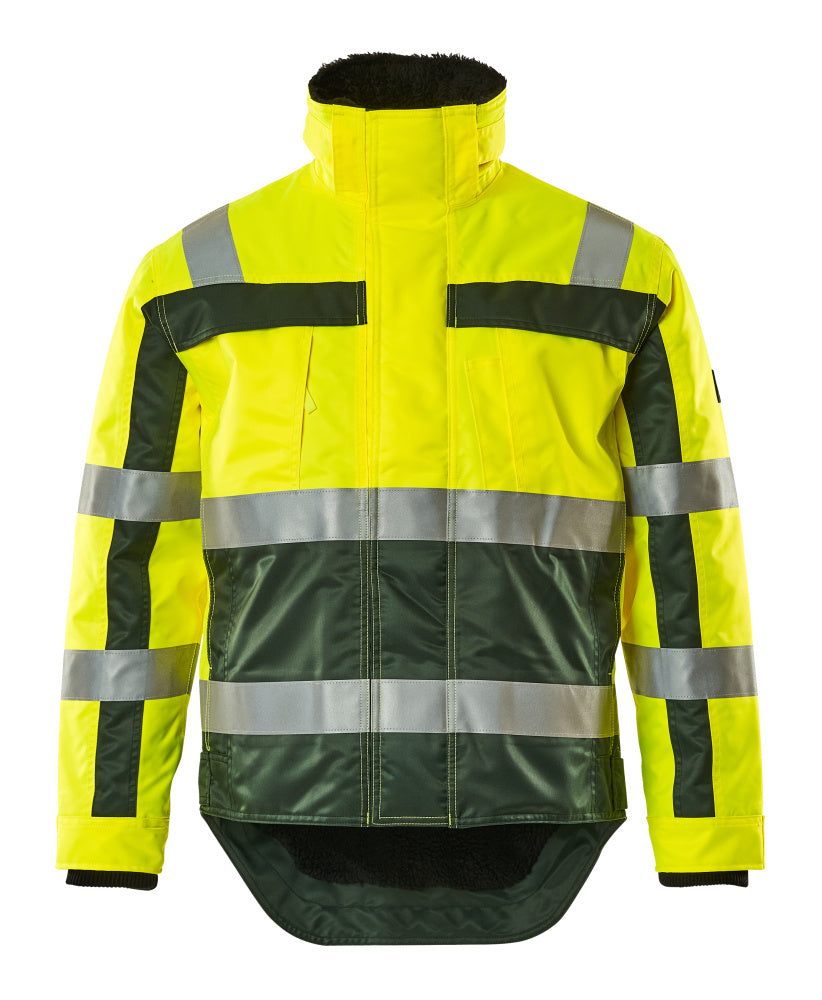 Mascot Winterjacke Safe compete Teresina Hi-vis Gelb/Grün
