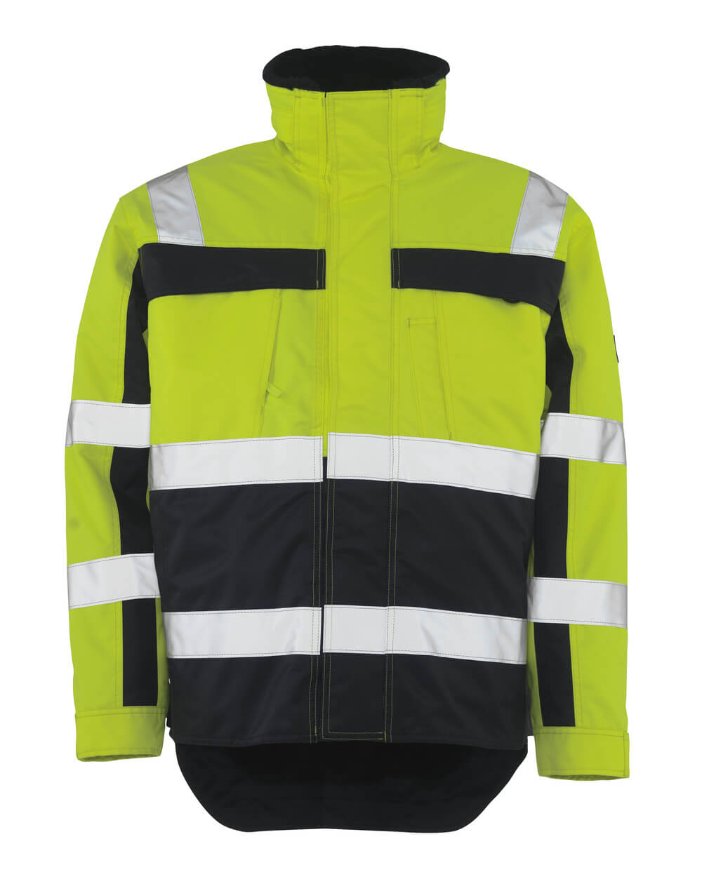 Mascot Winterjacke Safe compete Teresina Hi-vis Gelb/Marine