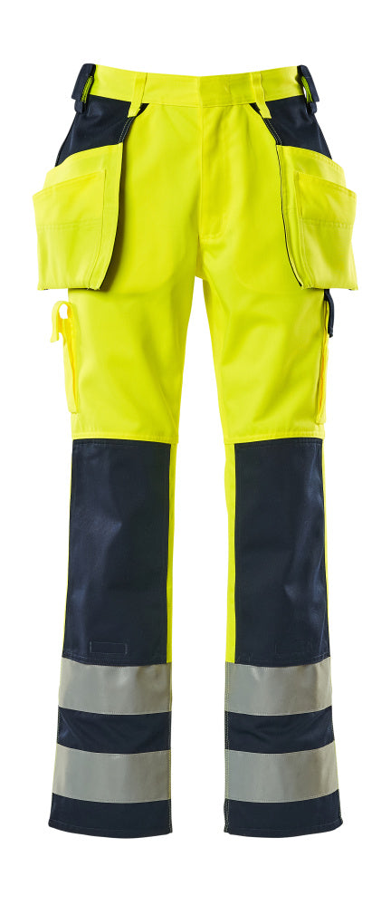 Mascot Hose mit Hängetaschen Safe compete Almas Hi-vis Gelb/Marine