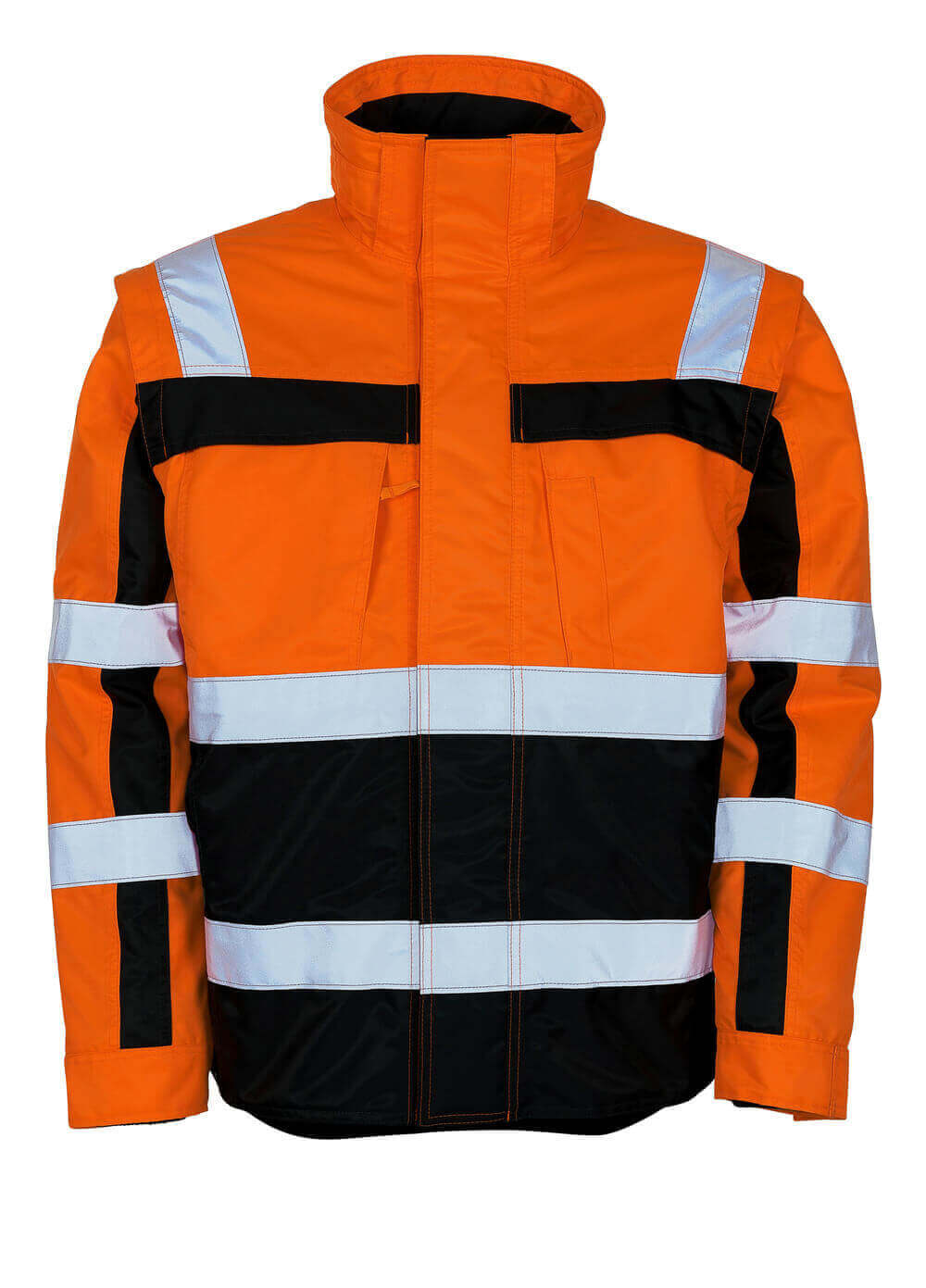 Mascot Winterjacke Safe compete Loreto Hi-vis Orange/Marine