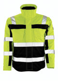 Mascot Winterjacke Safe compete Loreto Hi-vis Gelb/Marine