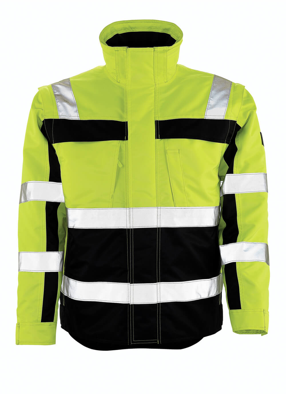 Mascot Winterjacke Safe compete Loreto Hi-vis Gelb/Marine