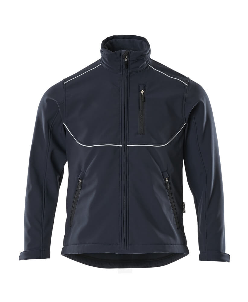 Mascot Soft Shell Jacke Industry Tampa Schwarzblau