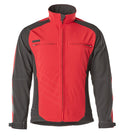 Mascot Soft Shell Jacke Unique Dresden Rot/Schwarz