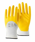 Nitril-Schutzhandschuh Copper beige/gelb