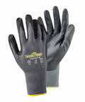 Nitril-Schutzhandschuh Mars grau/schwarz