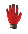 Kinder-Schutzhandschuh Fidel schwarz/rot