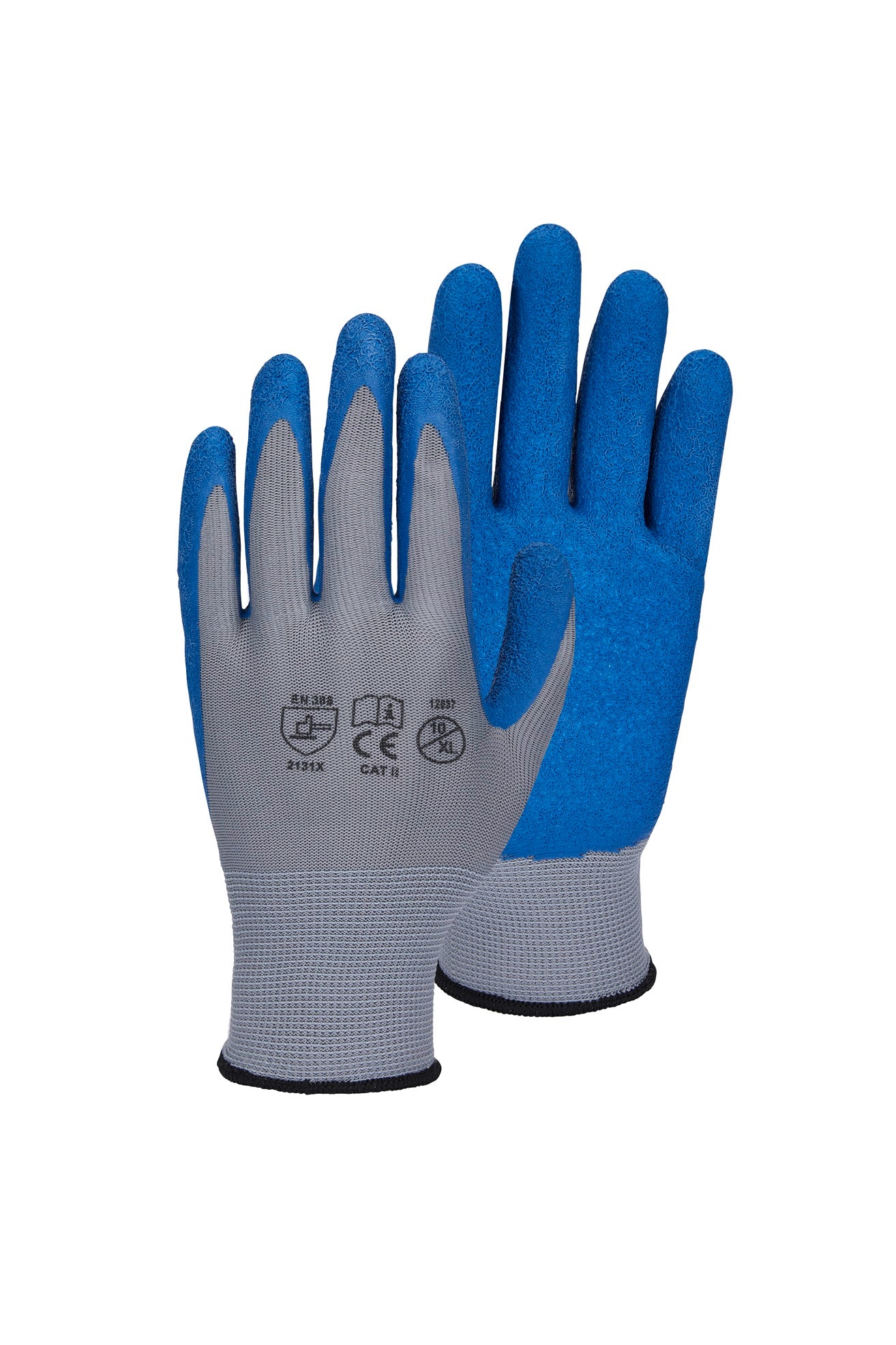 Feinstrickhandschuh Nox - 6er Pack grau/blau