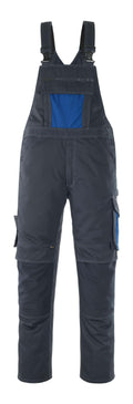 Mascot Latzhose mit Knietaschen Unique Leipzig Schwarzblau/Kornblau