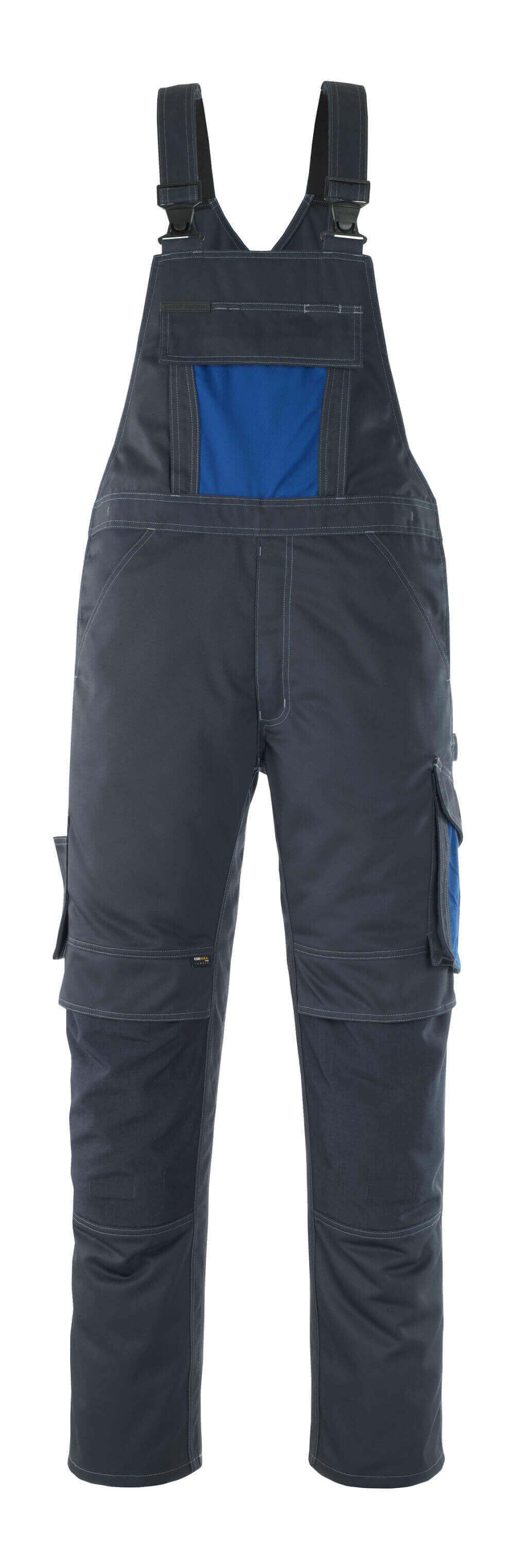 Mascot Latzhose mit Knietaschen Unique Leipzig Schwarzblau/Kornblau