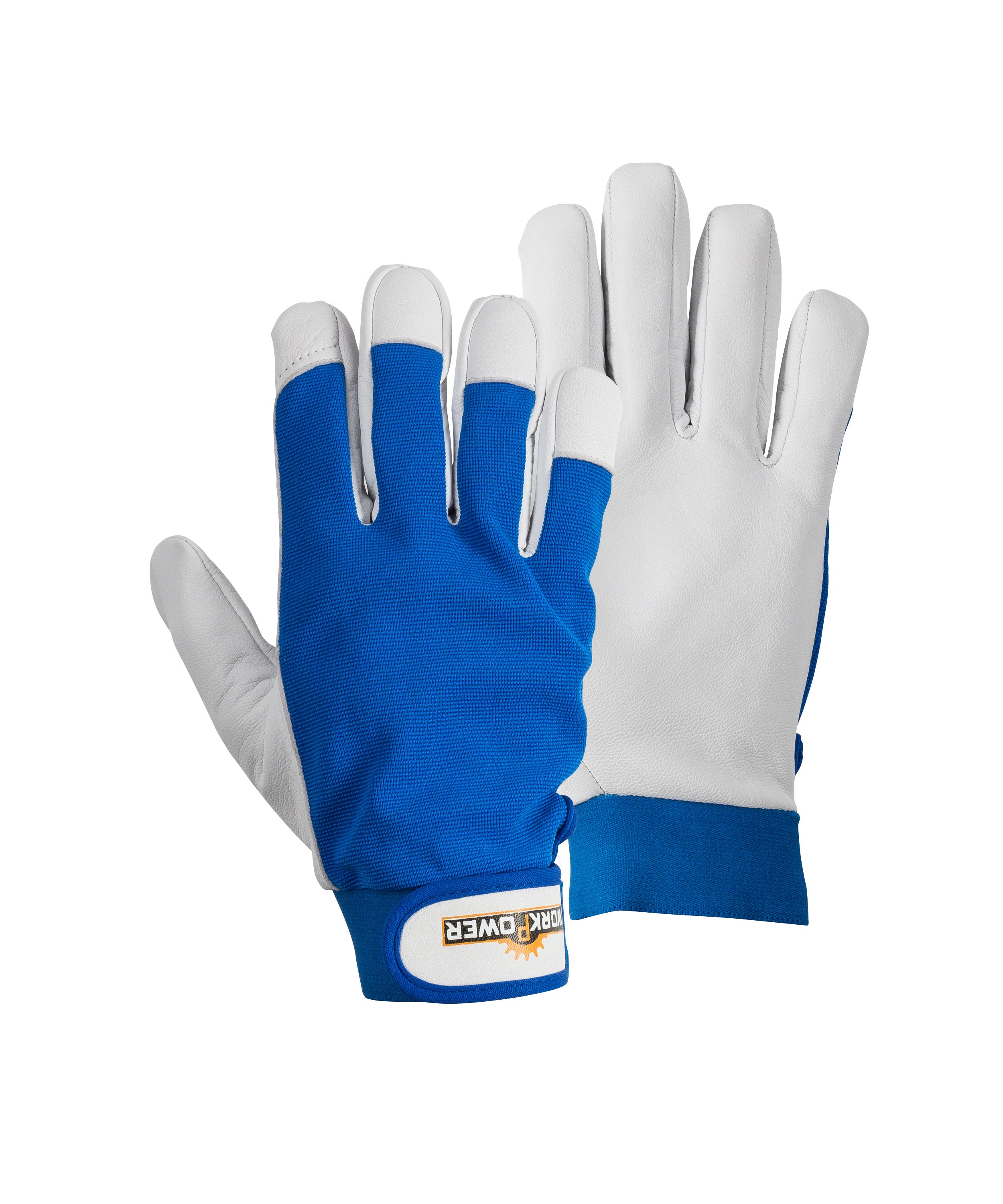 Arbeitshandschuh Hektor weiß/blau