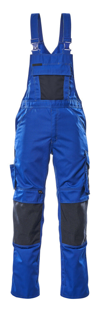 Mascot Latzhose mit Knietaschen Unique Augsburg Kornblau/Schwarzblau