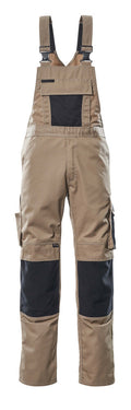 Mascot Latzhose mit Knietaschen Unique Augsburg Hellkhaki/Schwarz