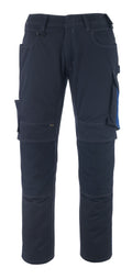 Mascot Hose mit Knietaschen Unique Erlangen Schwarzblau/Kornblau