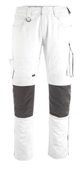 Mascot Hose mit Knietaschen Unique Erlangen Weiß/Dunkelanthrazit