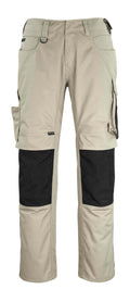 Mascot Hose mit Knietaschen Unique Erlangen Hellkhaki/Schwarz