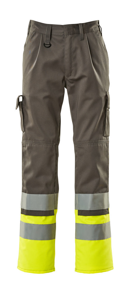 Mascot Hose mit Knietaschen Safe compete Patos Anthrazit/Hi-vis Gelb