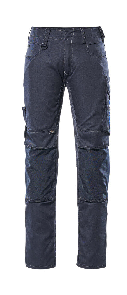 Mascot Hose mit Knietaschen Unique Mannheim Schwarzblau/Kornblau