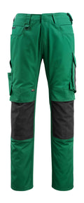 Mascot Hose mit Knietaschen Unique Mannheim Grün/Schwarz