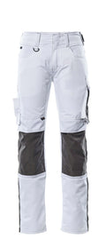 Mascot Hose mit Knietaschen Unique Mannheim Weiß/Dunkelanthrazit