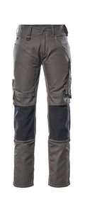 Mascot Hose mit Knietaschen Unique Mannheim Dunkelanthrazit/Schwarz