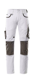 Mascot Hose mit Knietaschen Unique Lemberg Weiß/Dunkelanthrazit