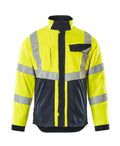 Mascot Jacke Multisafe Biel Hi-vis Gelb/Schwarzblau