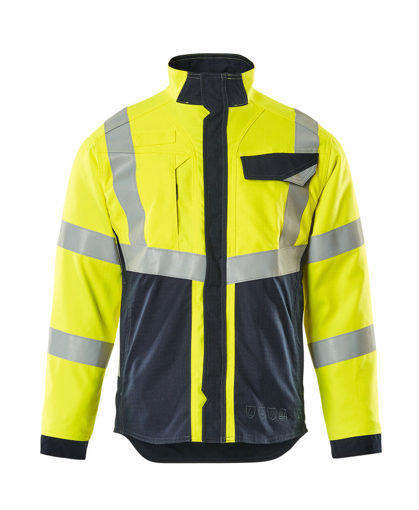 Mascot Jacke Multisafe Biel Hi-vis Gelb/Schwarzblau
