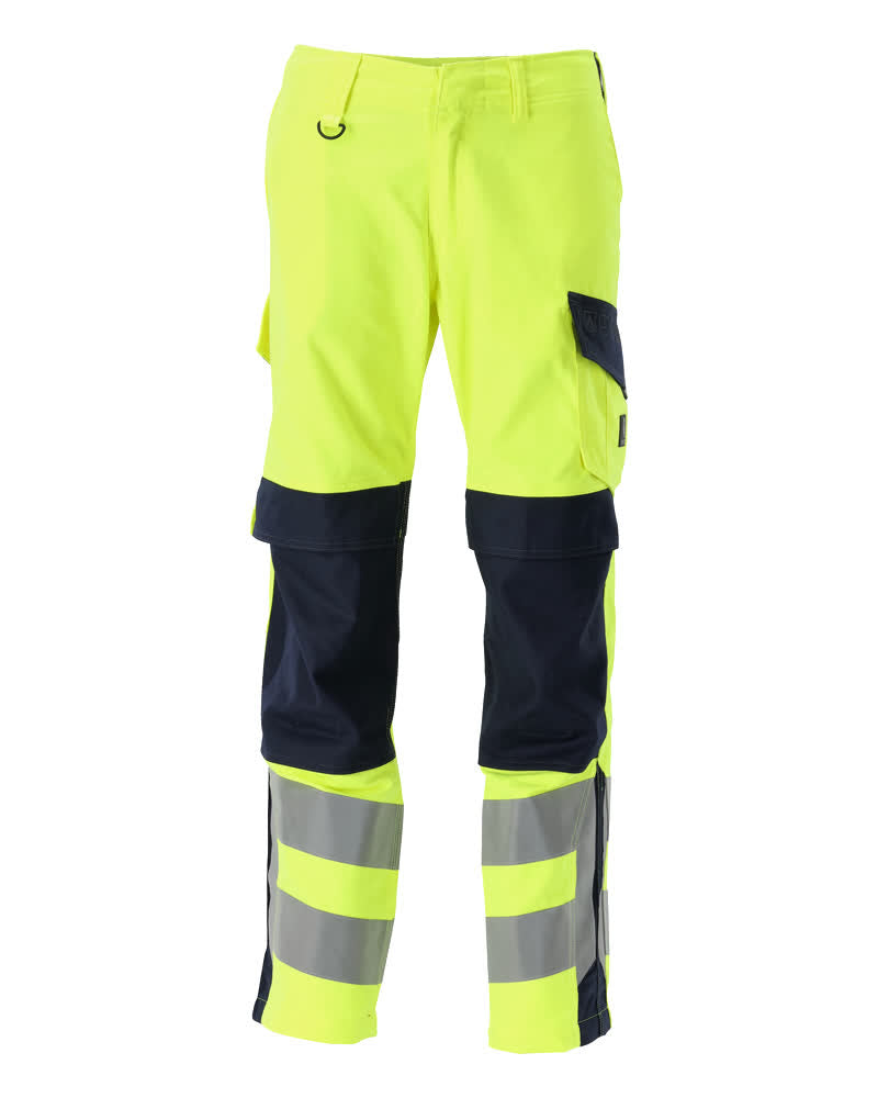 Mascot Hose mit Knietaschen Multisafe Arbon Hi-vis Gelb/Schwarzblau