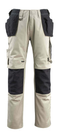 Mascot Hose mit Hängetaschen Unique Bremen Hellkhaki/Schwarz