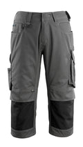 Mascot Dreiviertel-Hose mit Knietaschen Unique Altona Dunkelanthrazit/Schwarz