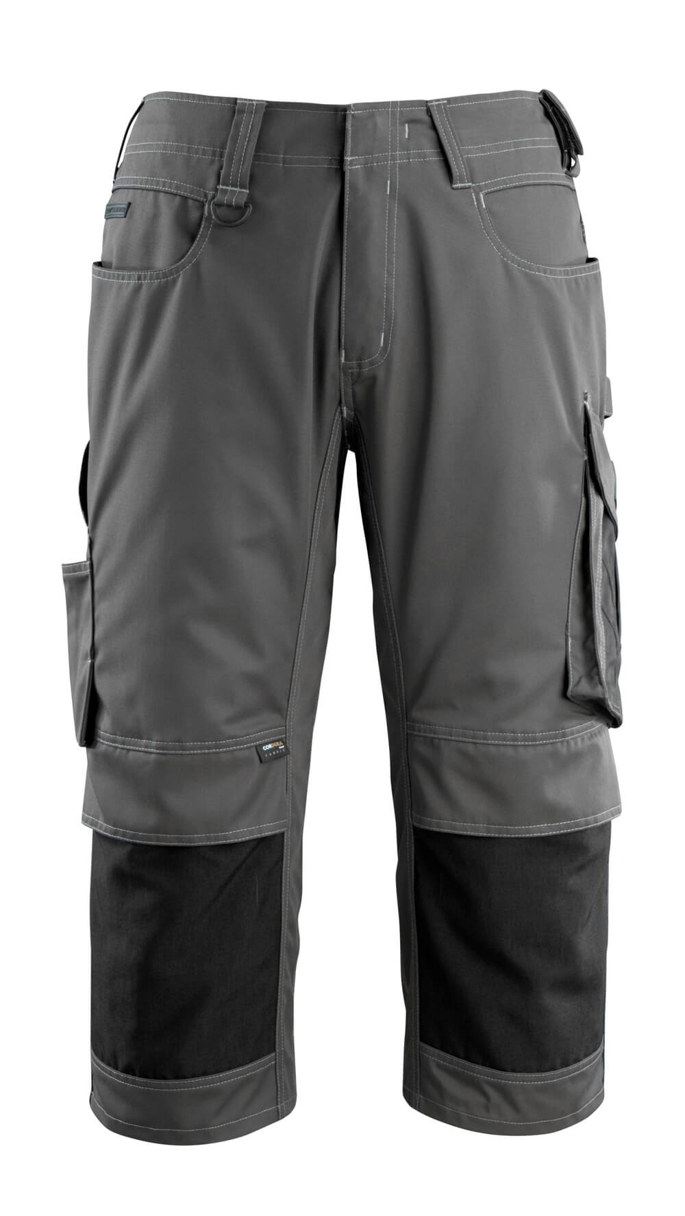 Mascot Dreiviertel-Hose mit Knietaschen Unique Altona Dunkelanthrazit/Schwarz