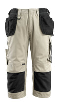 Mascot Dreiviertel-Hose mit Hängetaschen Unique Lindau Hellkhaki/Schwarz