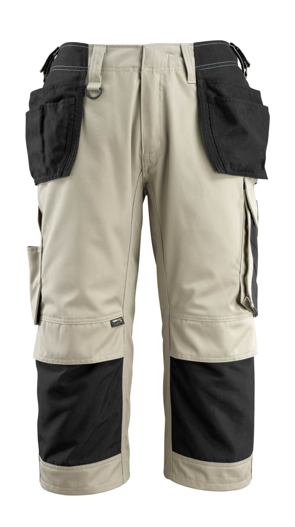 Mascot Dreiviertel-Hose mit Hängetaschen Unique Lindau Hellkhaki/Schwarz