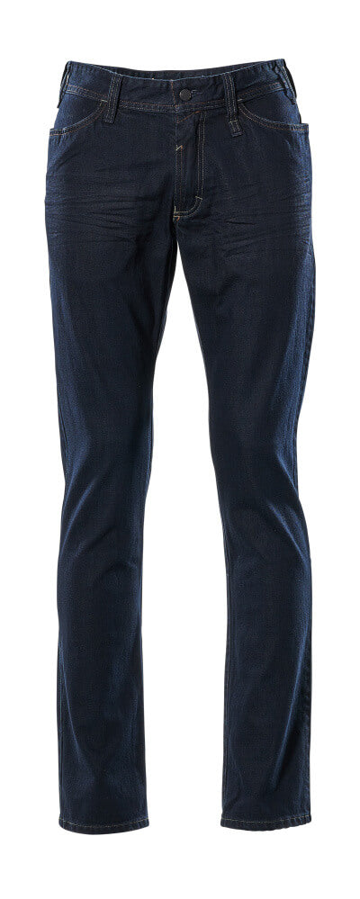 Mascot Jeans Frontline Manhattan Gewaschener dunkelblauer Denim