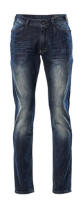 Mascot Jeans Frontline Manhattan Gewaschener blauer Denim